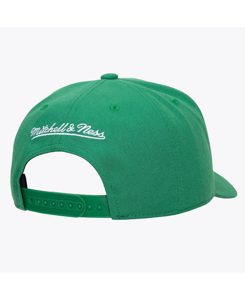 Mitchell & Ness Men's Kelly Green Boston Celtics Legendary Home Pro Pinch Snapback Hat