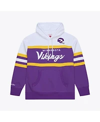Mitchell & Ness Men's Purple Minnesota Vikings Head Coach Hoodie
