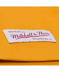 Mitchell & Ness Men's Gold Notre Dame Fighting Irish Double Clutch Premium T-Shirt