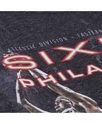 Mitchell & Ness Men's Black Philadelphia 76ers Hardwood Classics Originals Collection 2000-2001 Team Roster T-Shirt