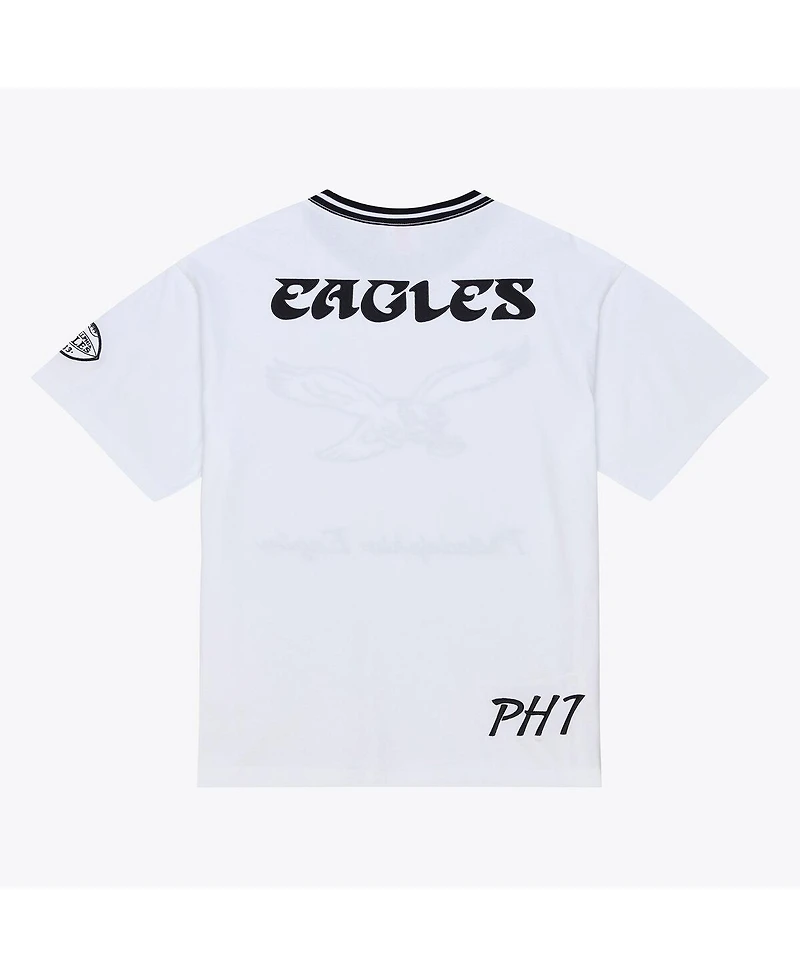 Mitchell & Ness Men's White Philadelphia Eagles Arctic T-Shirt