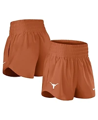 Nike Women's Texas Orange Longhorns Performance One Dri-fit High-Rise Shorts