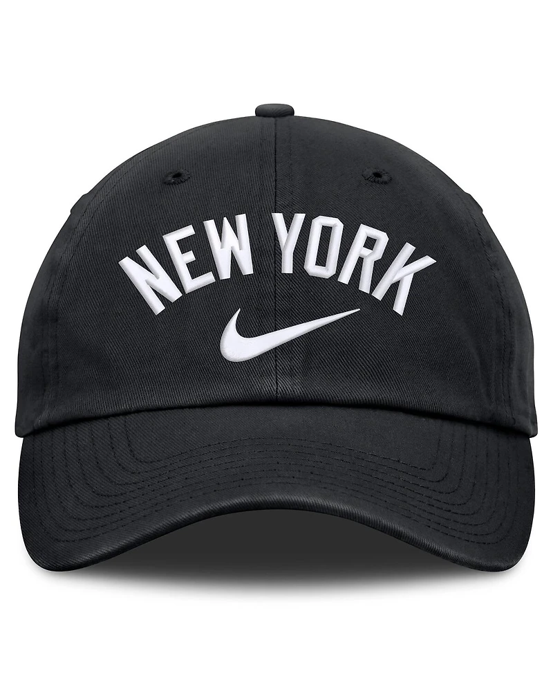 Nike Men's Black New York Yankees Primetime Club Adjustable Hat