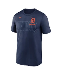 Nike Men's Navy Detroit Tigers Knockout Team Legend Dri-fit T-Shirt
