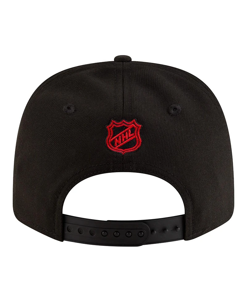 New Era Men's Black Buffalo Sabres 9SEVENTY Stretch-Snap Adjustable Hat