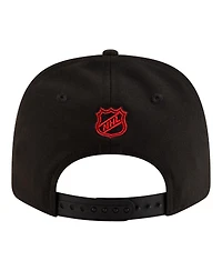 New Era Men's Black Buffalo Sabres 9SEVENTY Stretch-Snap Adjustable Hat