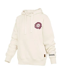 Pressbox Women's Cream South Carolina Gamecocks Elena Janise Hoodie