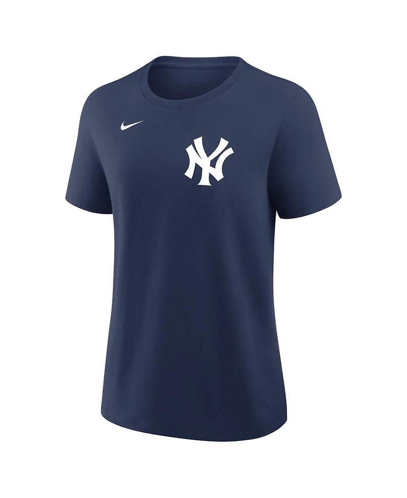 Nike Women's Aaron Judge Navy New York Yankees Name Number T-Shirt