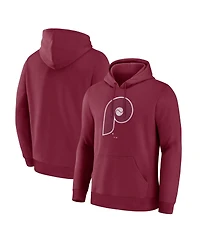 Fanatics Men's Burgundy Philadelphia Phillies Legacy Hoodie