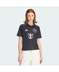 Adidas Women's Lionel Messi Black Inter Miami Cf 2026 Presagio Replica Jersey