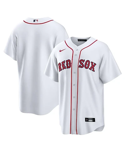 Nike Men's White Boston Red Sox Home Big Tall Replica Jersey