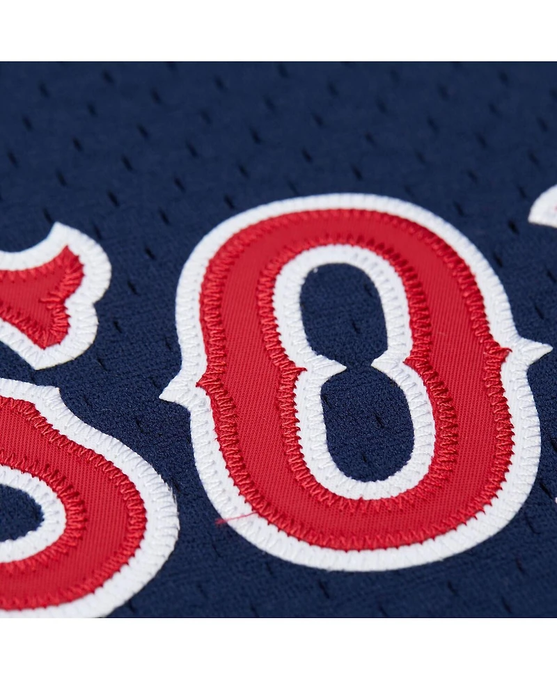 Mitchell & Ness Men's Nomar Garciaparra Navy Boston Red Sox Authentic Batting Practice Jersey