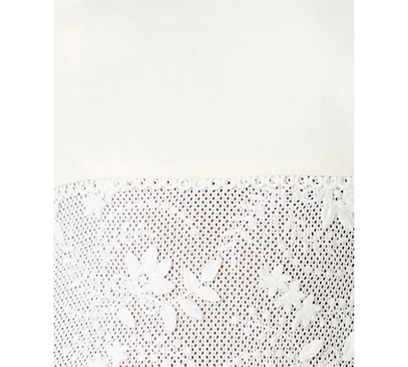 Steve Madden Juniors' Braided Strap Square Neck Midi Dress