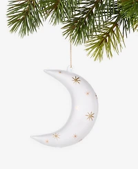 Holiday Lane Celestial Gems Moon with Star Ornament, Macy's Exclusive