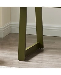 Kings Brand Furniture Charlie Side Table, End Table for Living Room, Nightstand Bedroom, Couch