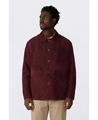 Furniq Uk Men's Suede Jacket