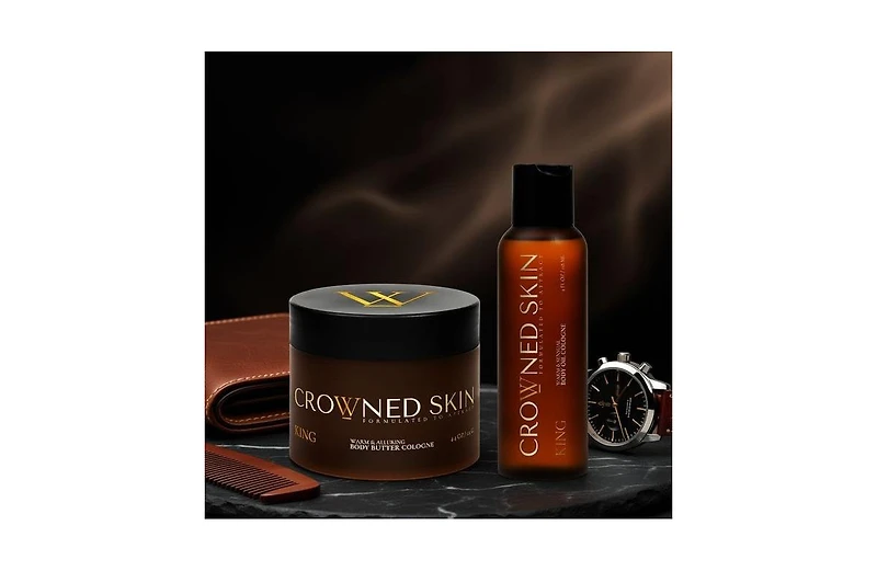 Crowned Skin King Body Butter and Oil Bundle