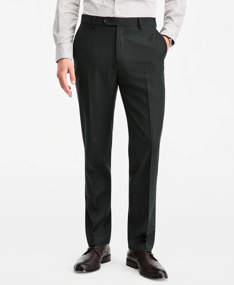 Tommy Hilfiger Men's Modern-Fit Flannel Suit Pants