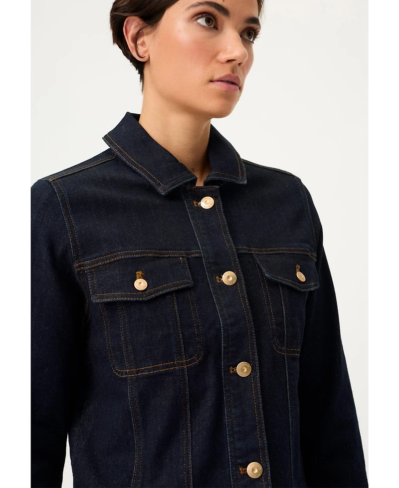 Olsen Women's Dark Denim Jacket