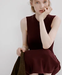 Mango Women's Knit Midi Dress