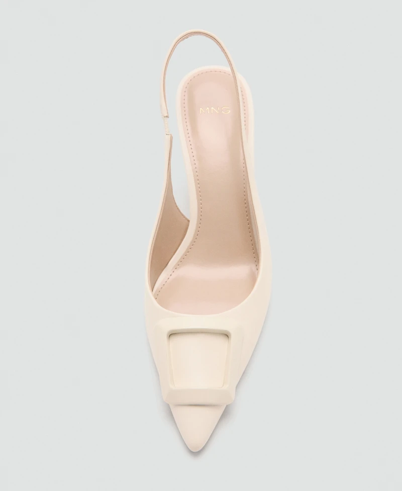 Mango Women's Patent Heeled Shoes
