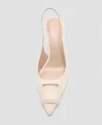 Mango Women's Patent Heeled Shoes
