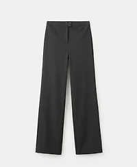Mango Women's Straight Mid-Rise Pants