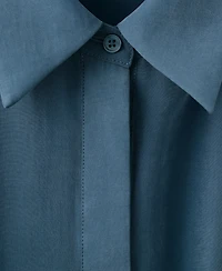 Mango Women's Belt Shirt Dress