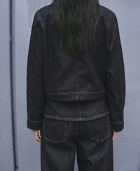 Mango Women's Pockets Denim Jacket