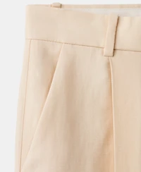Mango Women's Low-Rise Lyocell Pants