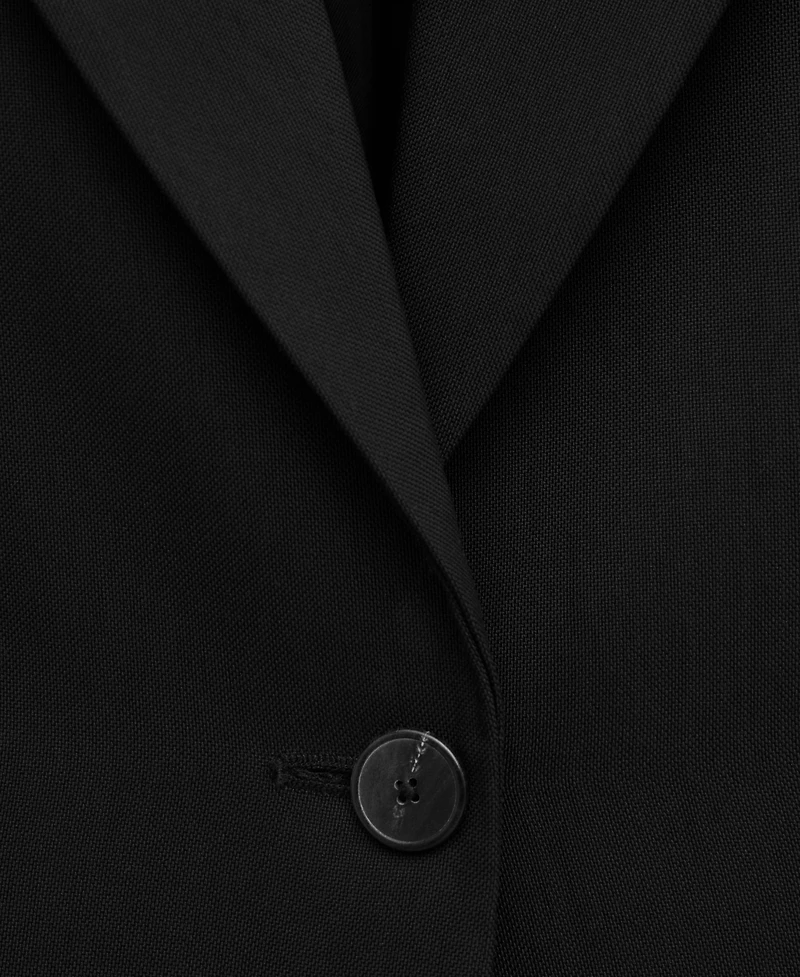 Mango Women's Fitted Lyocell Jacket