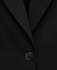 Mango Women's Fitted Lyocell Jacket