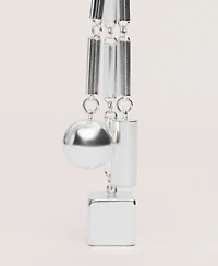 Mango Women's Metal Pieces Pendant Necklace