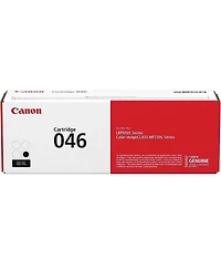 Canon Black 046 Standard Capacity Laser Toner Cartridge for Color imageCLASS LBP650C and MF730C Series Printer, 2200 Page Yield
