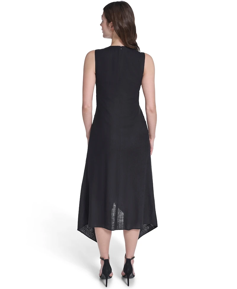 Vince Camuto Women's Crewneck Midi Dress