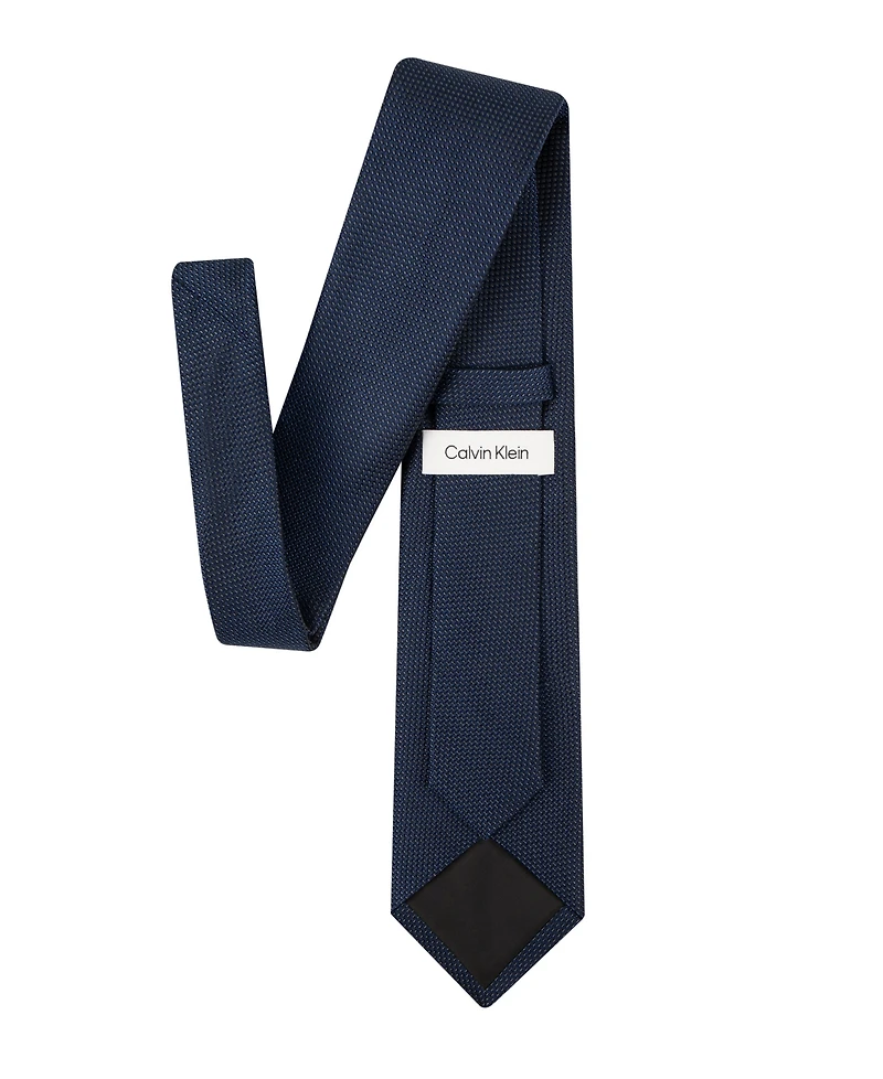 Calvin Klein Men's Classic Fit Donnelly Textured Solid Tie
