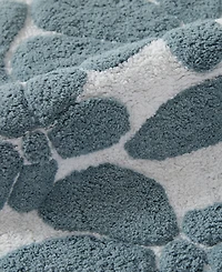 ienjoy Home Floral Cotton Bath Mat
