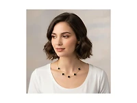 Rivka Friedman 18K Gold Plated Flower Station Necklace