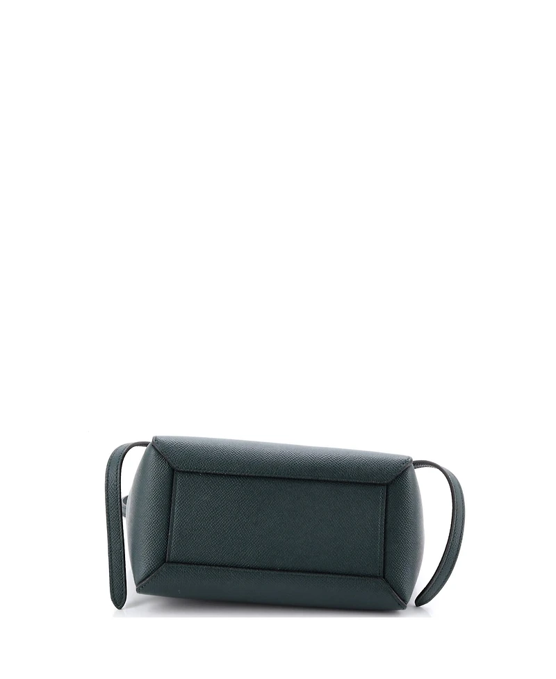 Pre-Owned Celine Nano Belt Bag Textured Leather