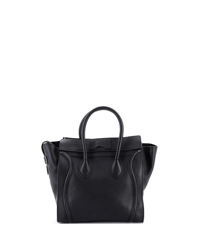 Pre-Owned Celine Mini Luggage Bag Grainy Leather