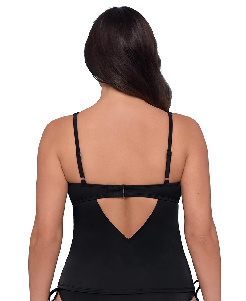 S3 Apparel Women's Supportive U-Wire Tankini Swimsuit Top