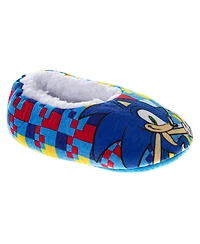 Sega Toddler Sonic The Hedgehog Slippers Warm Padded Sole Comfy SlipOn