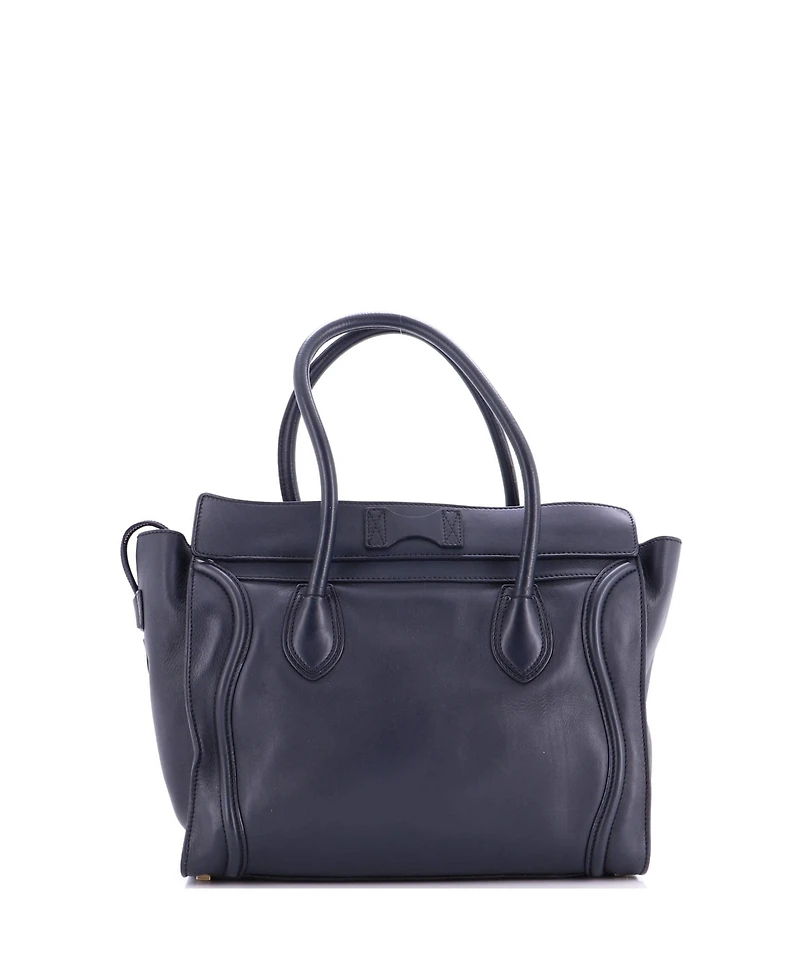 Pre-Owned Celine Shoulder Luggage Bag Leather