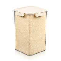 Sorbus 4500ml/158.73oz Clear Stackable Airtight Food Storage Container for Pantry, Rice, Pasta, Cereal and More