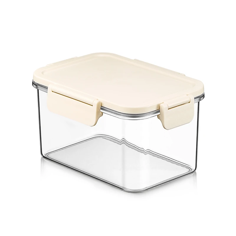 Sorbus 900ml/31.75oz Clear Stackable Airtight Food Storage Container for Pantry, Rice, Pasta, Cereal and More