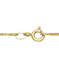 Macy's Black Onyx Necklace 14k Gold over Sterling Silver (Also Available Green Jade)