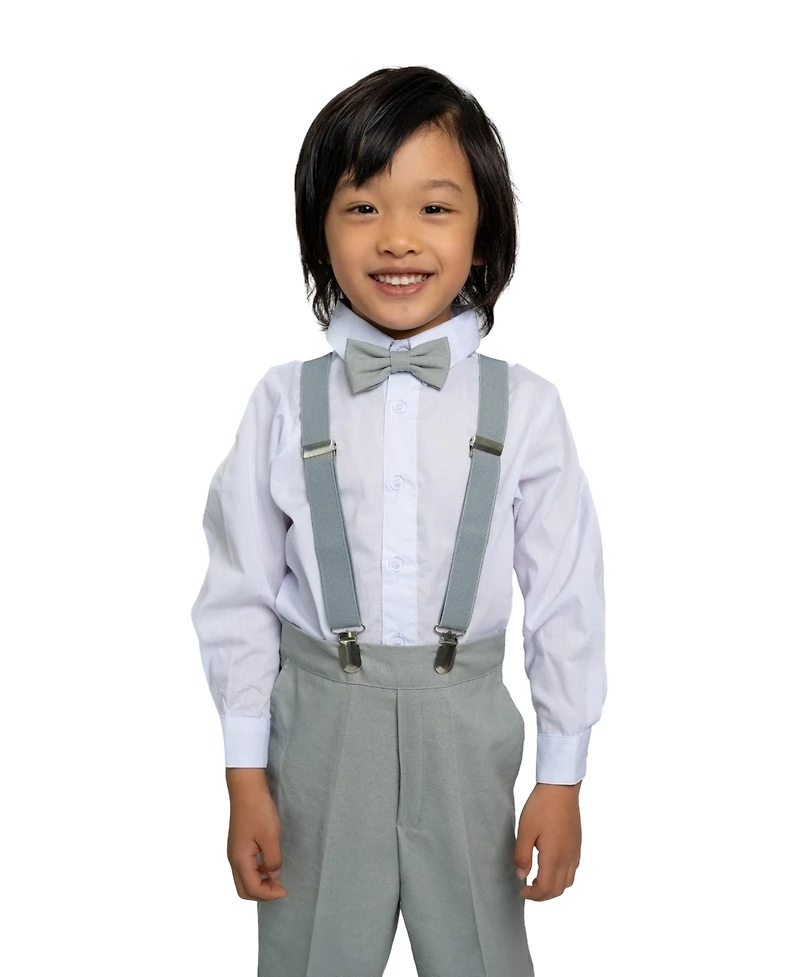 Peanut Butter Collection Boys Safari 4-Piece Barn Wedding Set