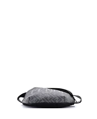 Pre-Owned Fendi Medium Ff 1974 Logo Waist Bag Zucca Coated Canvas