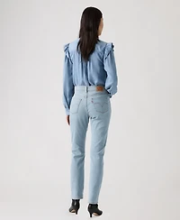 Levi's Women's Classic Mid-Rise Straight-Leg Jeans