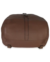 Pre-Owned Gucci Brown Pebbled Leather Large Grand Prix Backpack